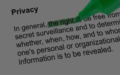 The Right to Privacy